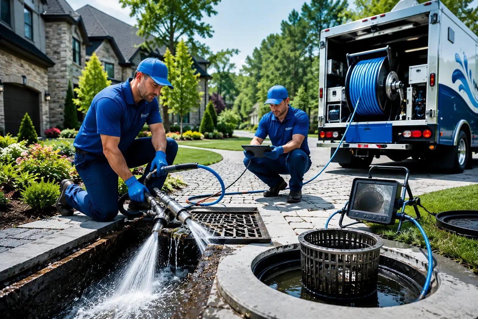 Local outdoor drain cleaning professionals in Temple, GA