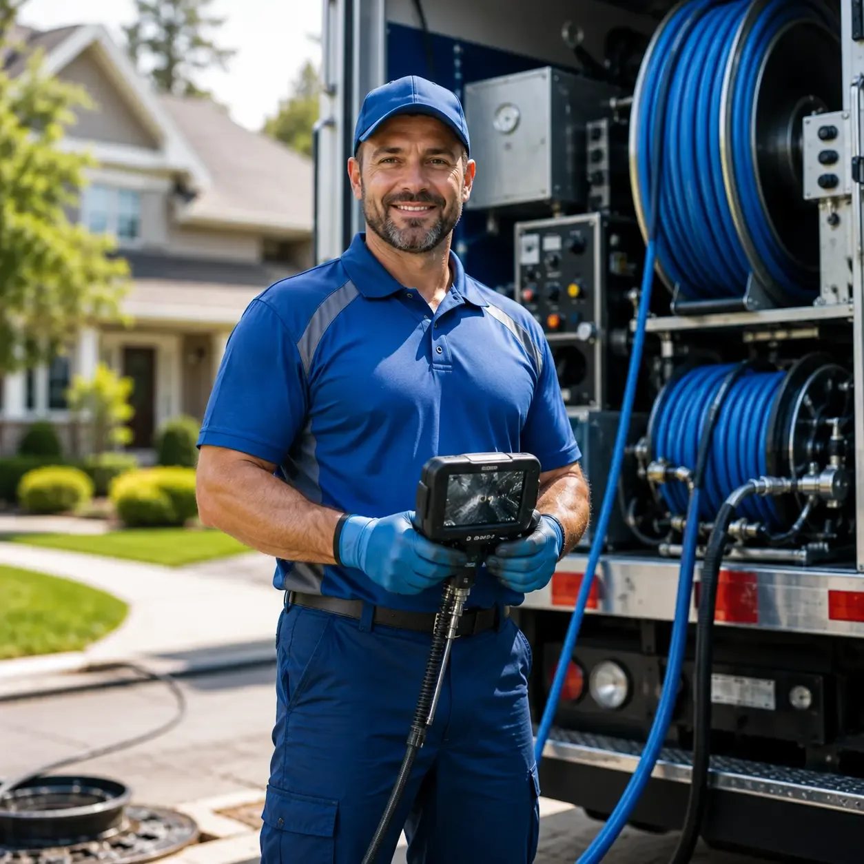 Local outdoor drain cleaning specialists in Temple, GA